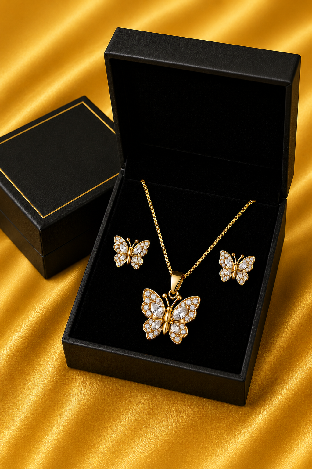 NIVA Celestial Radiance Set | Fashion Jewellery UAE | Honey Bee Orb