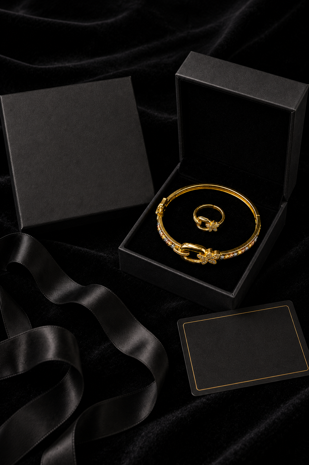 SHE Balance Set - Bangle + Ring