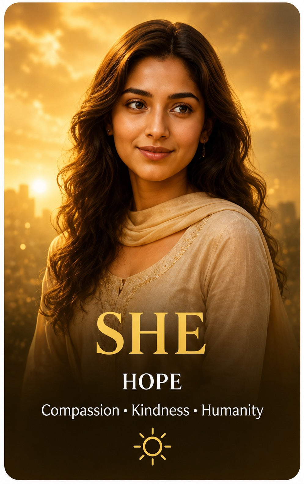 She