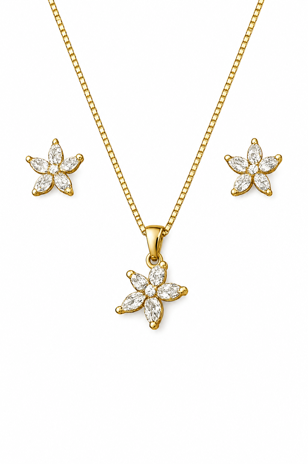 NIVA Luminous Star Set | Fashion Jewellery UAE | Honey Bee Orb
