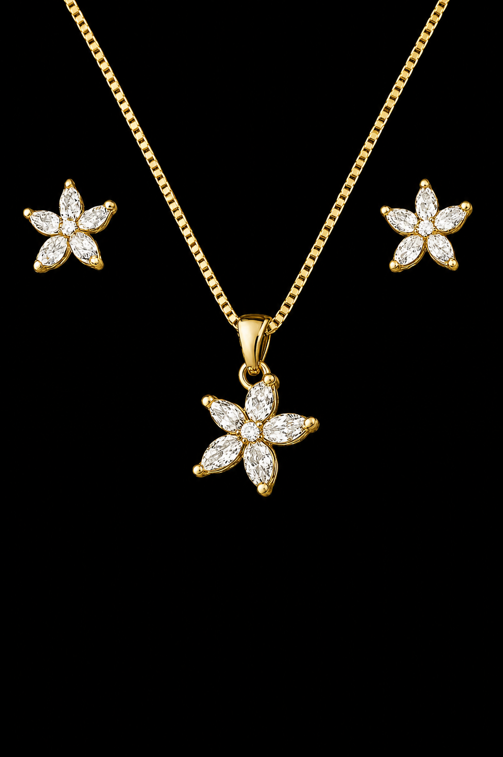 NIVA Luminous Star Set | Fashion Jewellery UAE | Honey Bee Orb