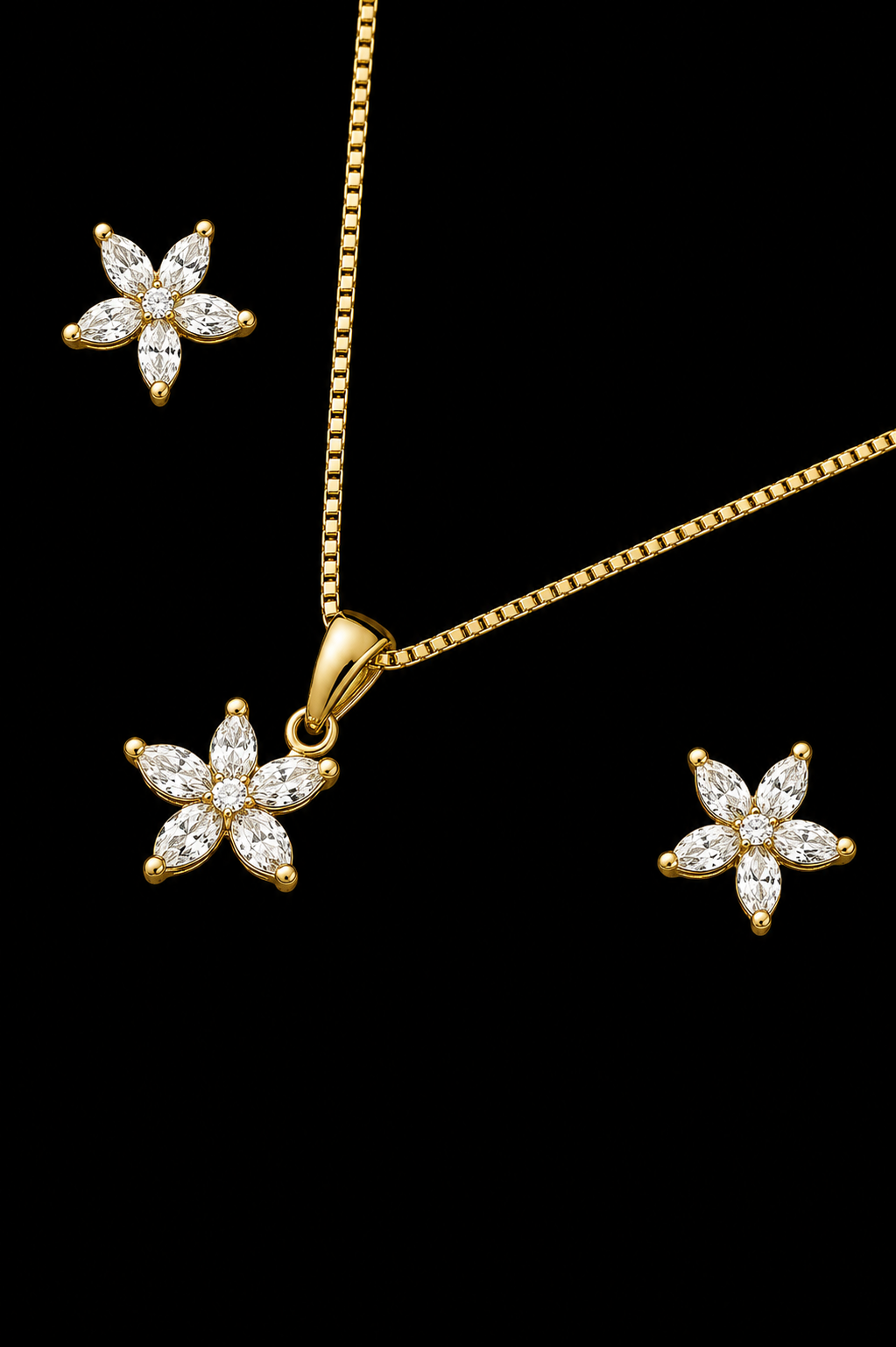 NIVA Luminous Star Set | Fashion Jewellery UAE | Honey Bee Orb
