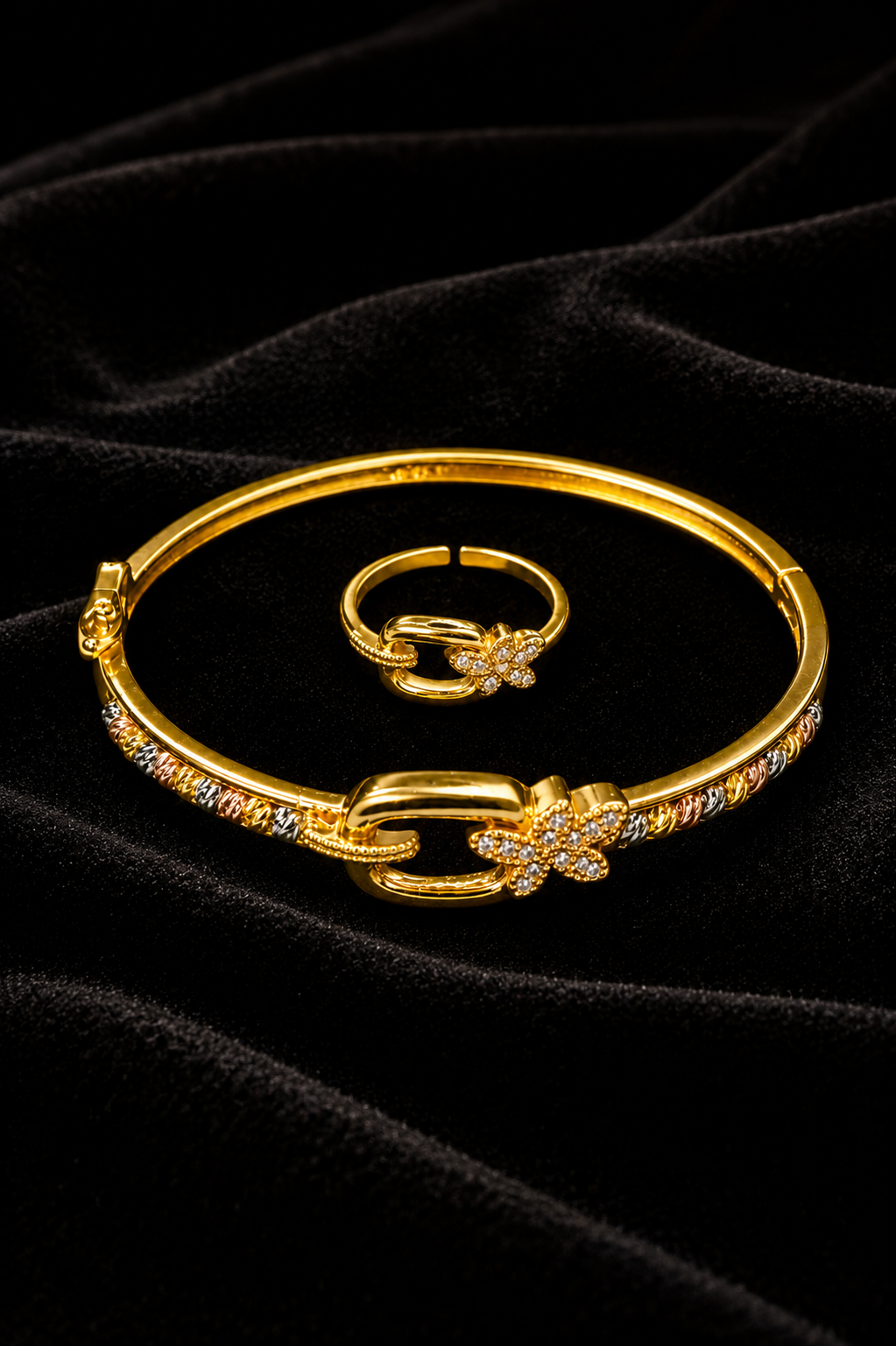 SHE Balance Set - Bangle + Ring
