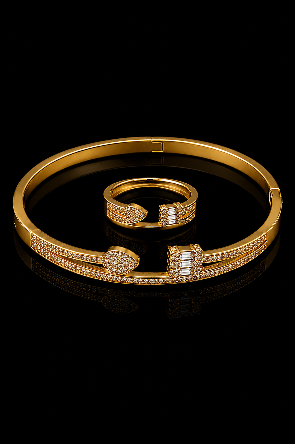 SHE Grace Set - Bangle + Ring