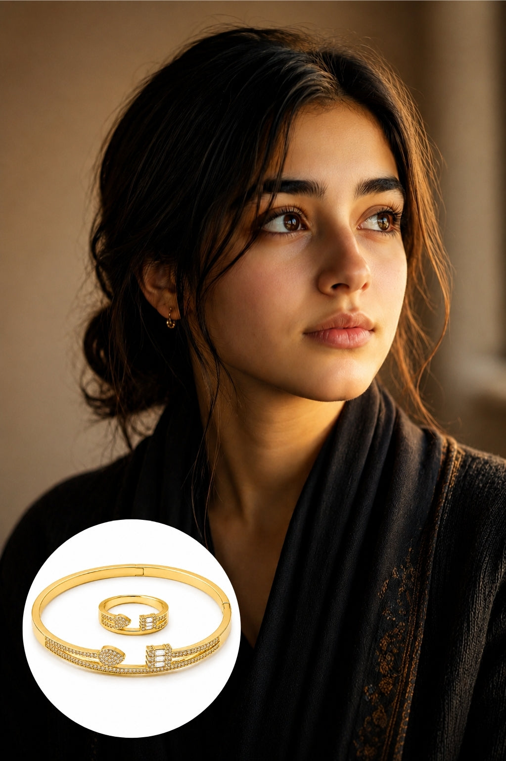 SHE Grace Set - Bangle + Ring