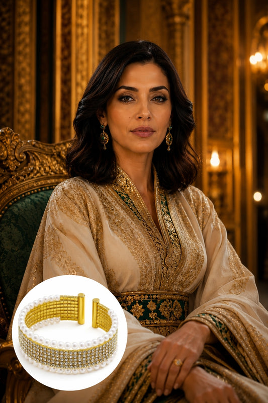 Queen Flow Bracelet – Gold